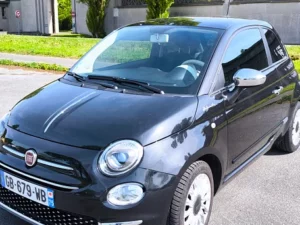 Fiat 500 Hybrid Noire