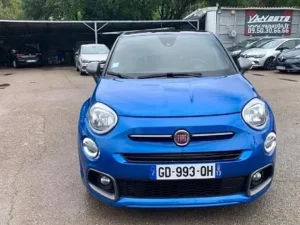 Fiat 500 X Bleue